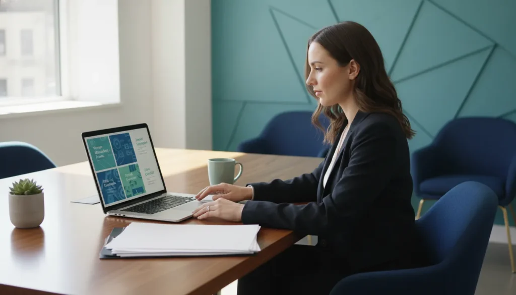 Recruiter planning contract staffing back office workflow before a first placement
