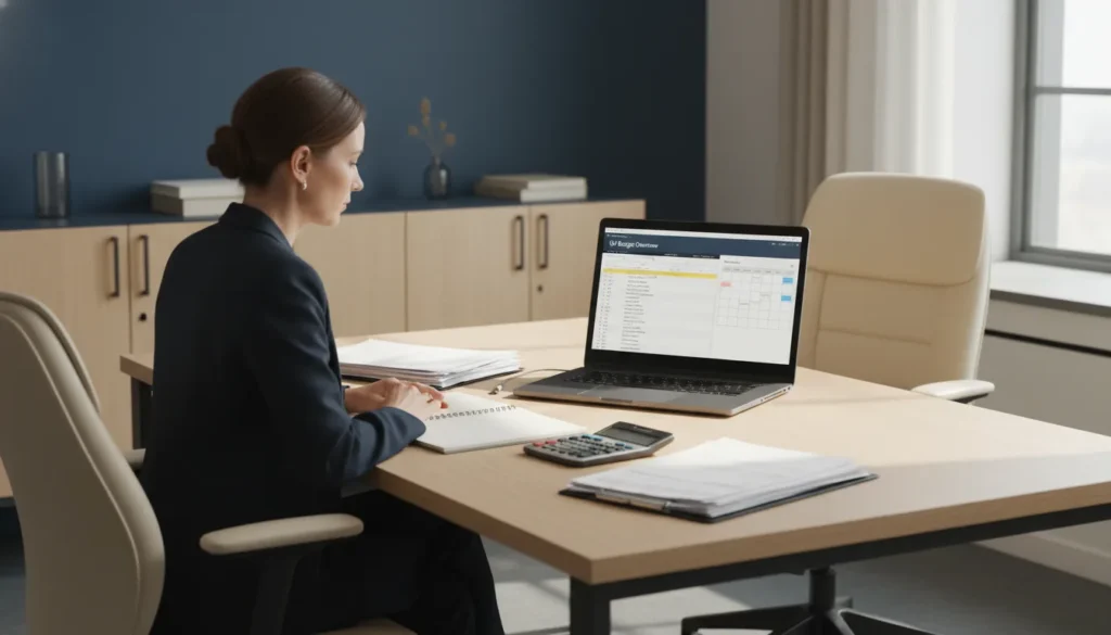 Staffing owner planning the costs to start a staffing agency